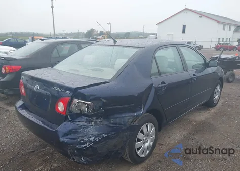 2004 Toyota Corolla Le from USA, damaged, VIN 2T1BR32E54C255974